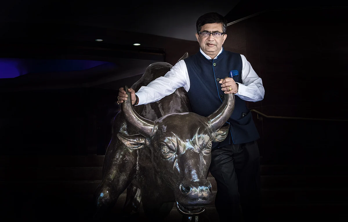 Ashish Chauhan, managing director and chief executive officer of the Bombay Stock Exchange.