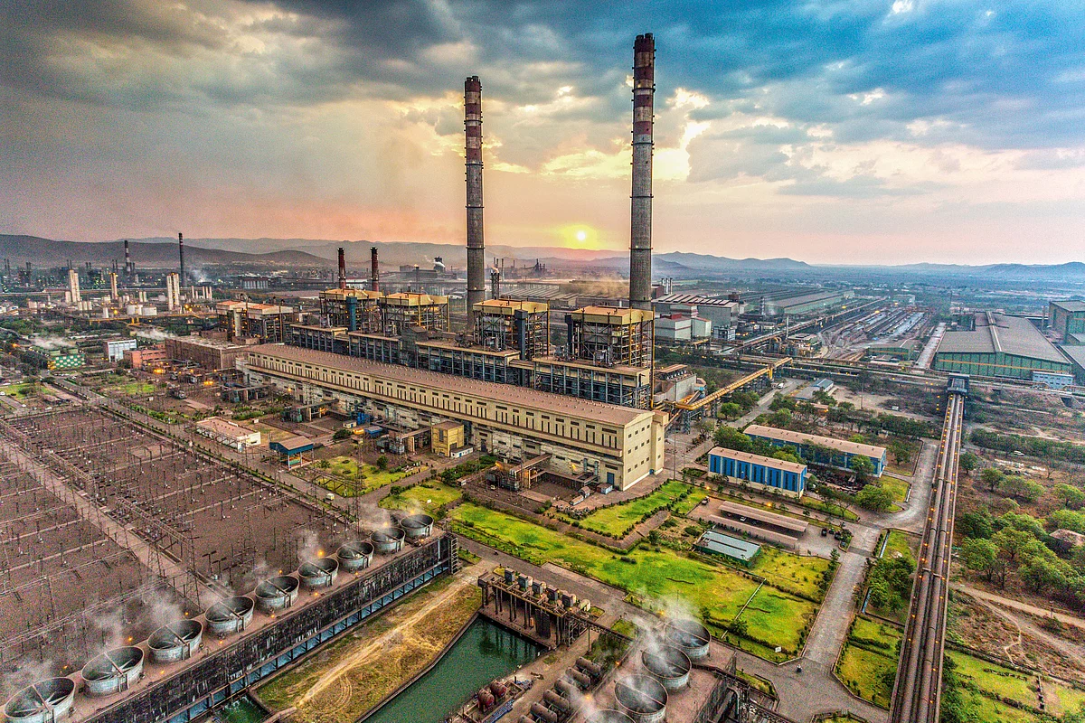 JSW Steel plant, Vijayanagar.&nbsp;