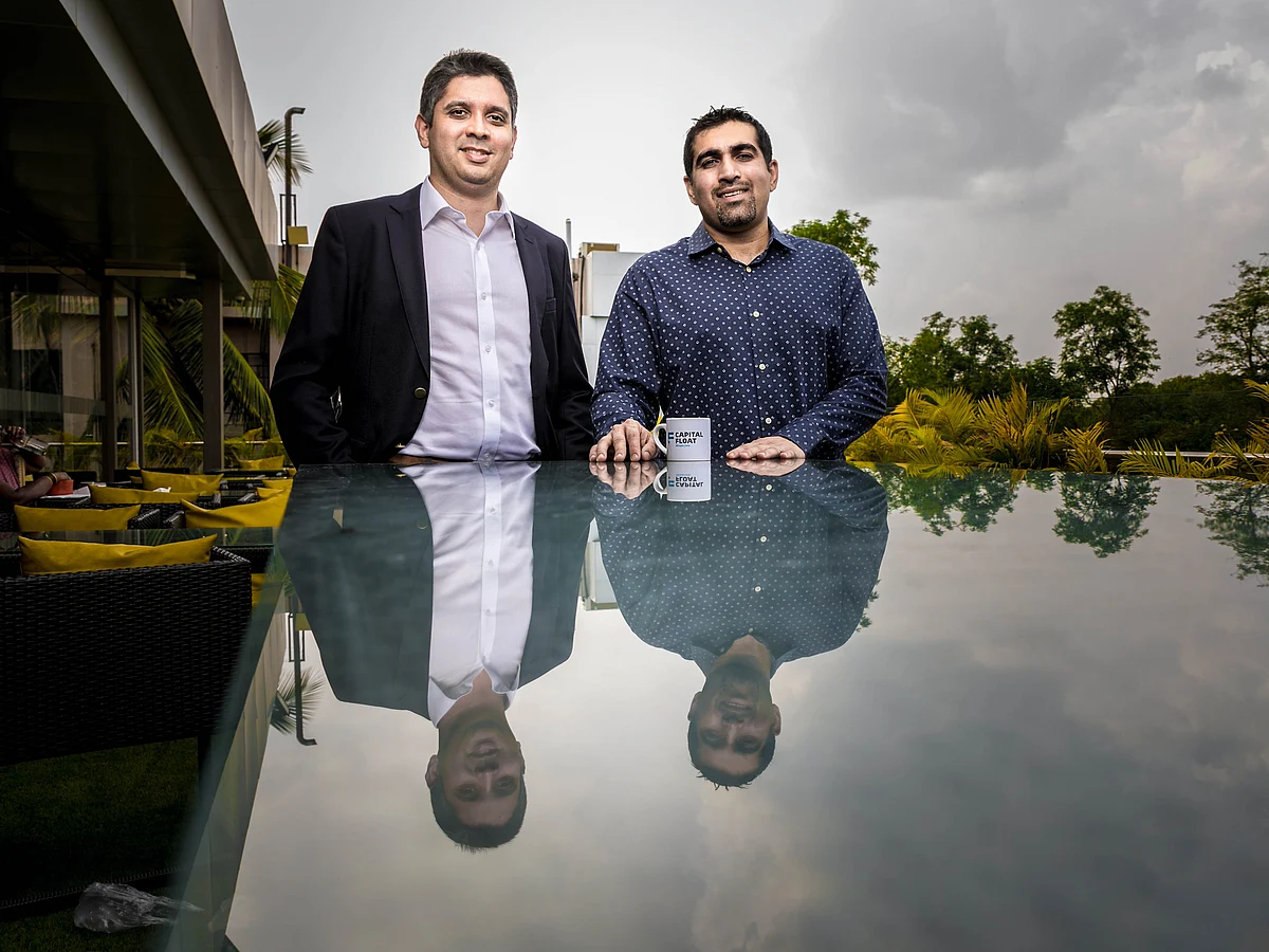 From left: Sashank Rishyasringa, and Gaurav Hinduja, founders, Capital Float.