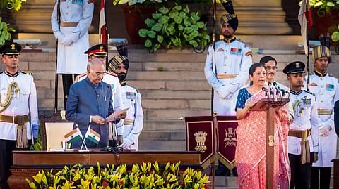 Finance Minister Nirmala Sitharaman