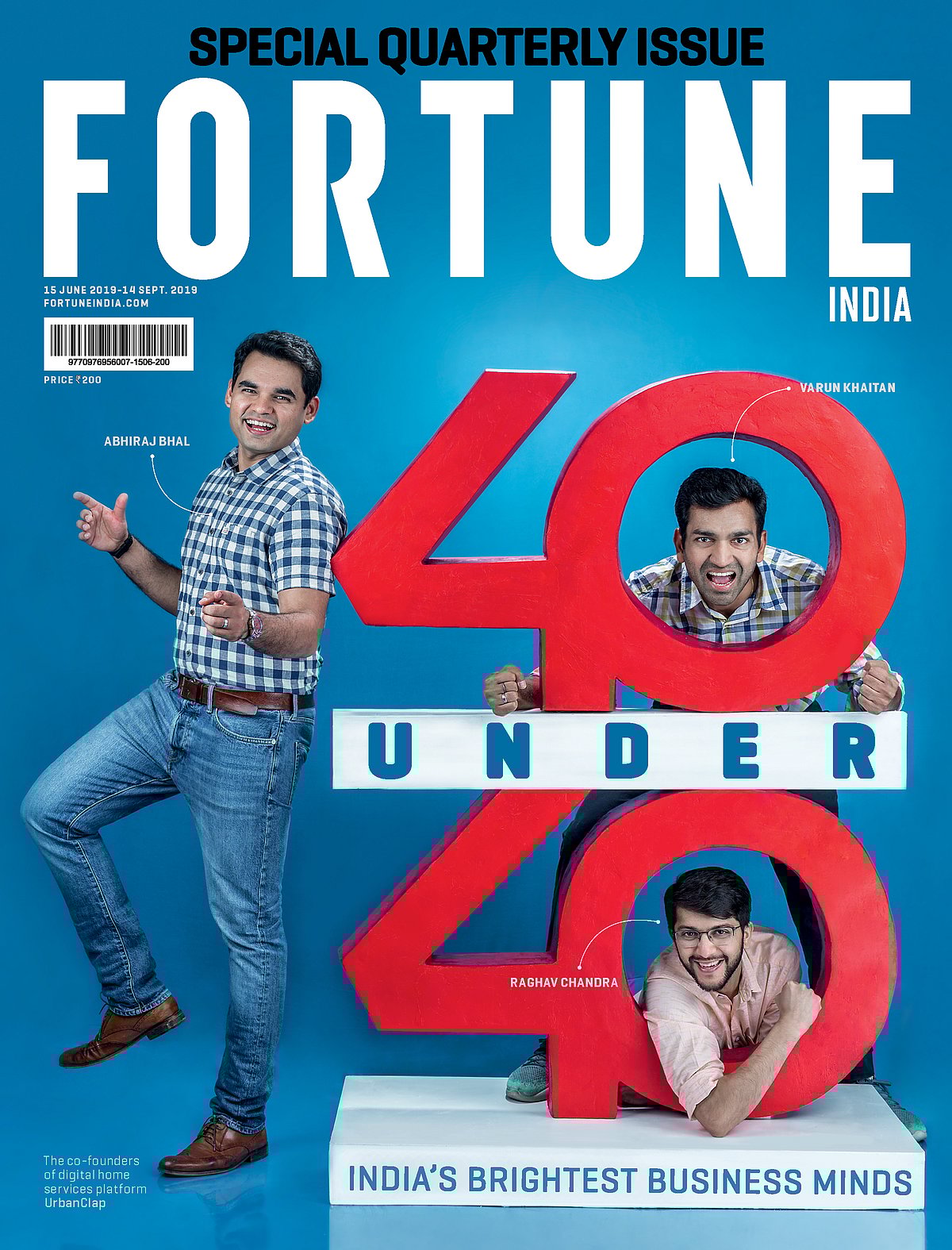 Inside the issue: 40 Under 40