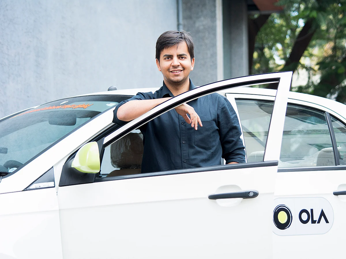 Bhavish Aggarwal, founder, Ola cabs.