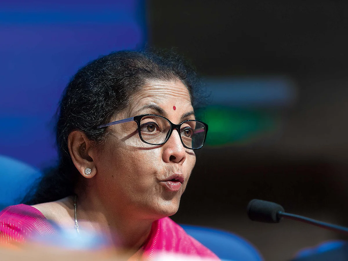 Finance minister Nirmala Sitharaman