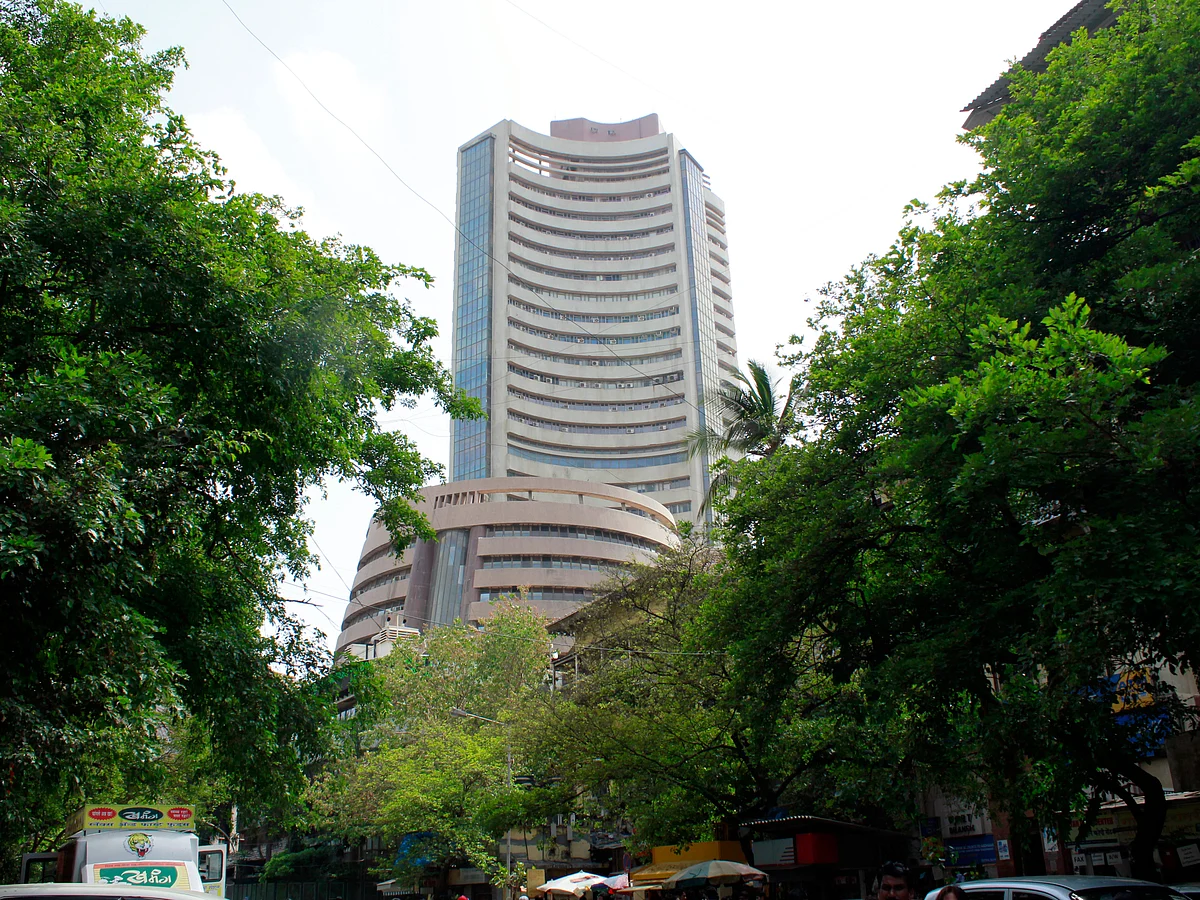 The BSE building in Mumbai. The market reeled under the impact of the spread of Coronavirus.