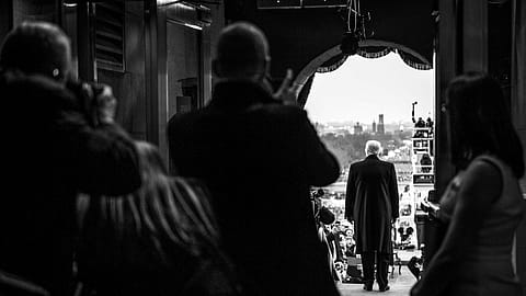 U.S. President Donald Trump walks out from the U.S. Capitol during the 58th Presidential Inauguration January 20, 2017 in Washington, DC.