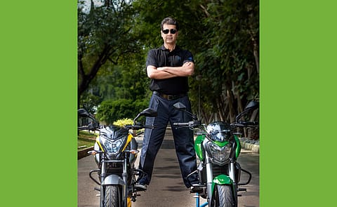 Rajiv Bajaj, managing director of <em>Bajaj</em> Auto.