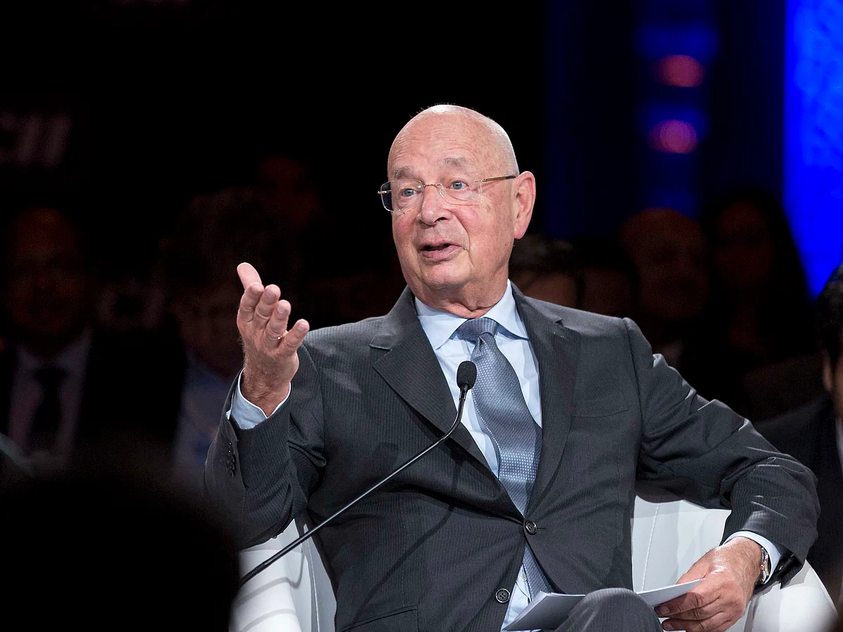 Klaus Schwab, founder and executive chairman of the World Economic Forum.