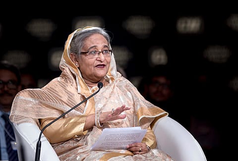 In a session titled ‘Strengthening South Asia - Impacting the World’, Bangladesh Prime Minister Sheikh Hasina called attention to the business opportunities in her country. “Bangladesh can be a hub for connectivity,” she said.
