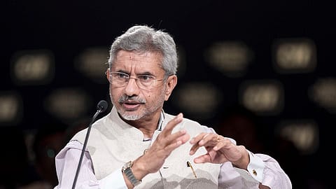 S. Jaishankar, minister of external affairs, at the World Economic Forum’s India Economic Summit.