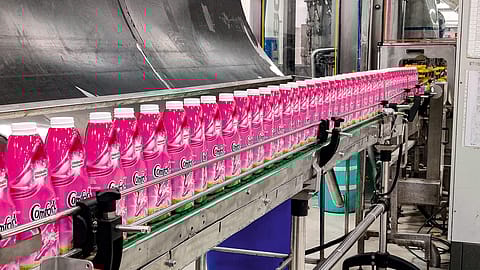 Bottles of Comfort Fabric Softener manufactured at HUL’s factory at Amli, Gujarat