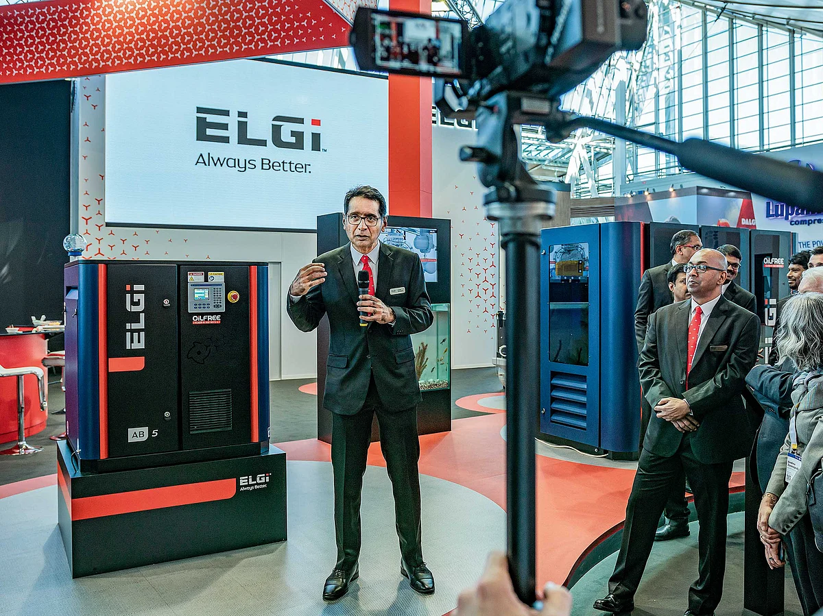 Jairam Varadaraj, managing director, Elgi.<em></em>