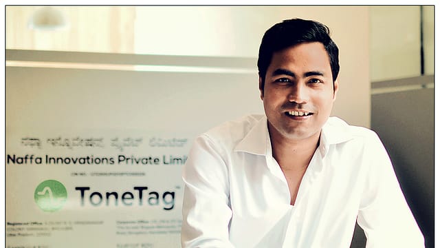 We leverage sound energy for digital payments: ToneTag We leverage sound energy for digital payments: ToneTag