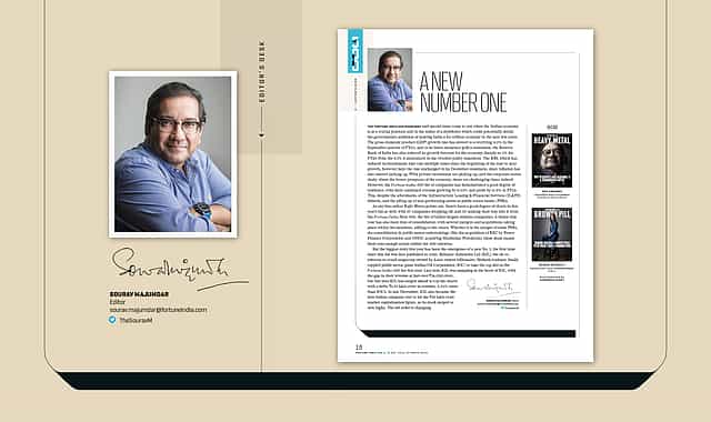 The Fortune India 500 has a new number one