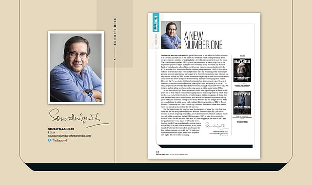 The Fortune India 500 has a new number one