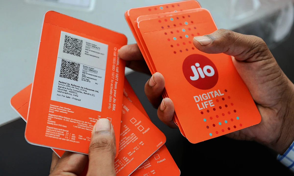 Reliance Jio commands the largest wireless subscriber base at 41.3  crore users as of June 30.
