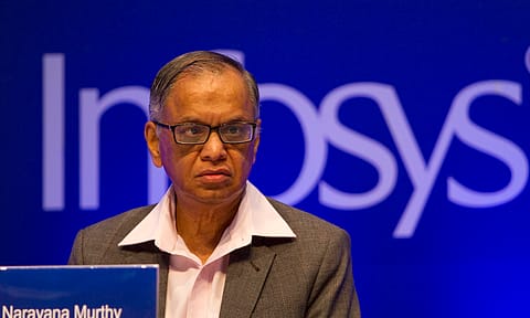 The sharp fall wiped out ₹6,875 crore from co-founder NR Narayana Murthy and his family’s notional wealth. 