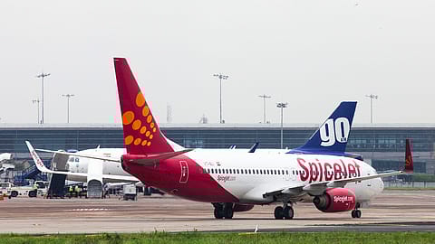 SpiceJet's domestic market share rose to 6.2% in November from 5% in October.