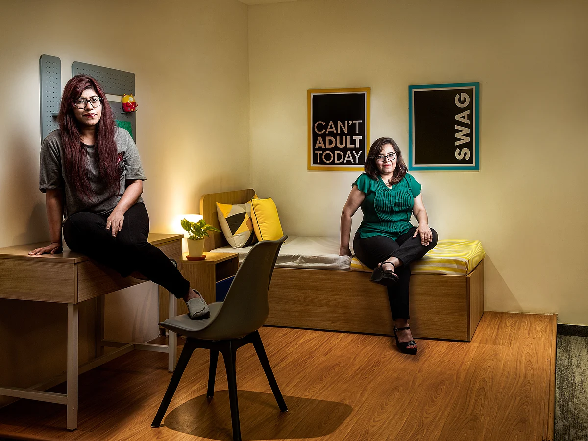 From Right: AnnuTalreja, founder &amp; CEO, OxfordCaps and Priyanka Gera, chief operating officer, OxfordCaps.<em></em>