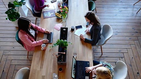 <a href="https://www.pexels.com/@cowomen-1058097?utm_content=attributionCopyText&utm_medium=referral&utm_source=pexels">CoWomen</a> from <a href="https://www.pexels.com/photo/three-woman-sitting-on-white-chair-in-front-of-table-2041627/?utm_content=attributionCopyText&utm_medium=referral&utm_source=pexels">Pexels</a>