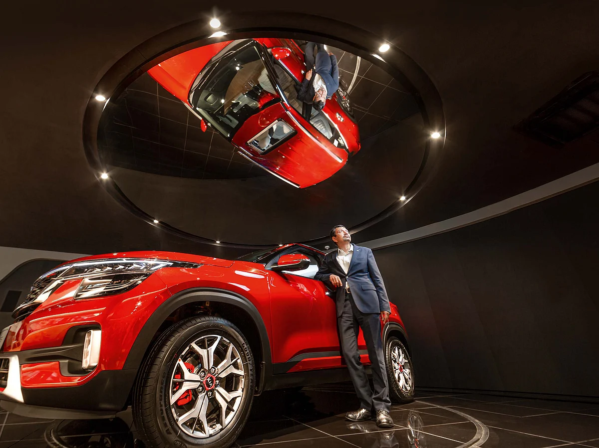 Manohar Bhat, head, sales and marketing, at Kia Motors India.
