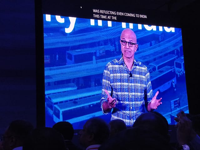 Nadella focusses on the role of developers at Microsoft summit