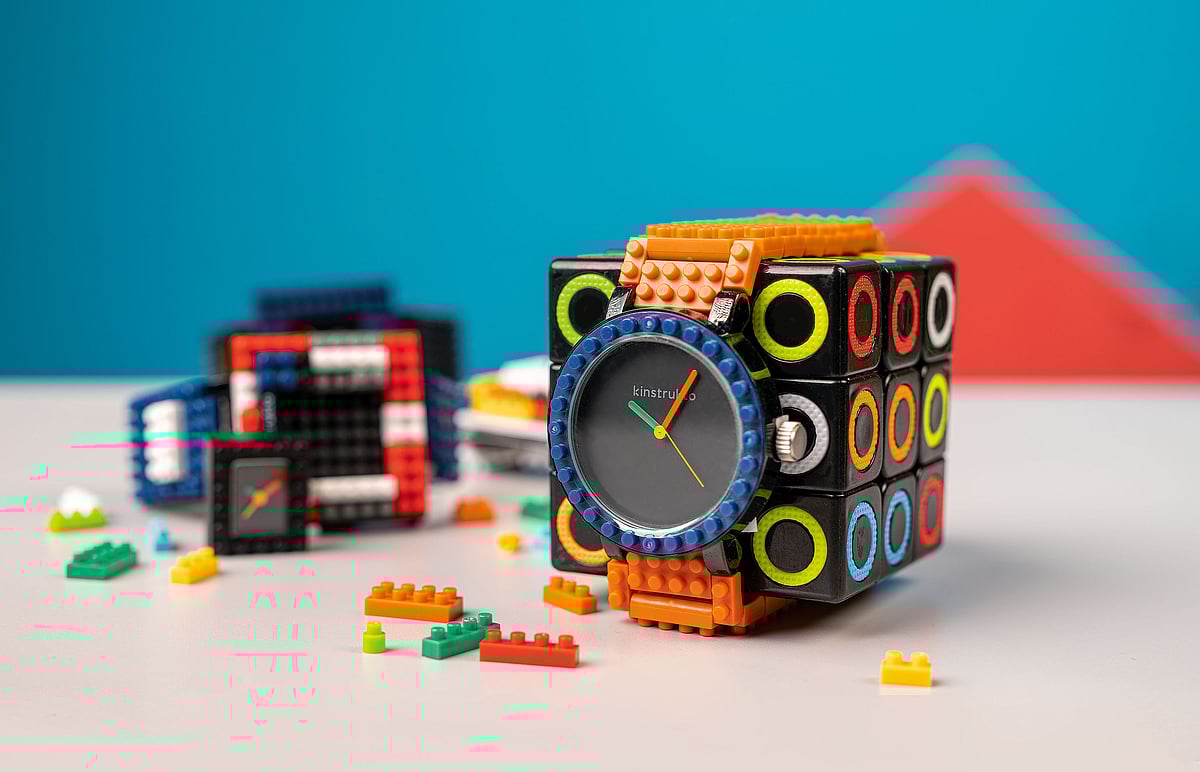 Kinstrukto’s watches: Tick-tock bricks