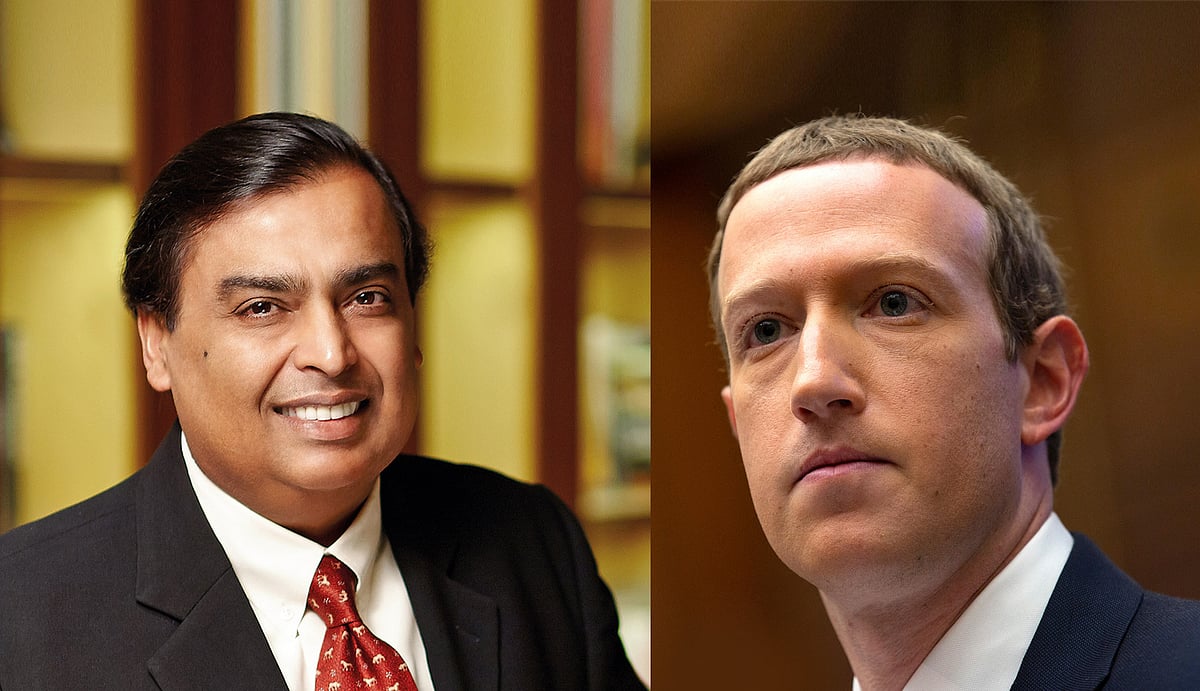 FACEBOOK AND JIO INK $5.7-BN DEAL