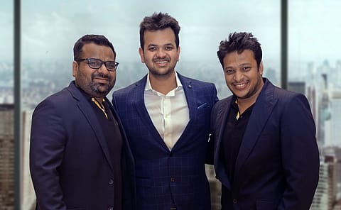 FarEye founding team (L to R) Gautam Kumar, Gaurav Srivastava, Kushal Nahata