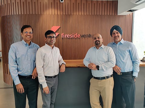 (Left to Right): Kannan Sitaram, venture partner; Dipanjan Basu, CFO and partner; Vinay Singh, partner; Kanwaljit Singh, founder and managing partner.