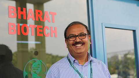 Bharat Biotech founder Krishna Ella.