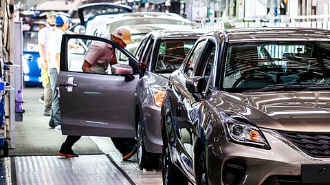 Maruti's domestic PV sales in Dec were 1,12,010, down 8.9% from 1,23,016 units sold in the year-ago period.