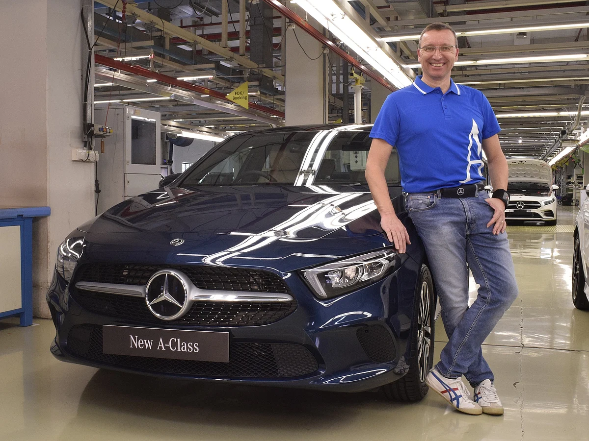 Martin Schwenk, Managing Director and CEO, Mercedes-Benz India.