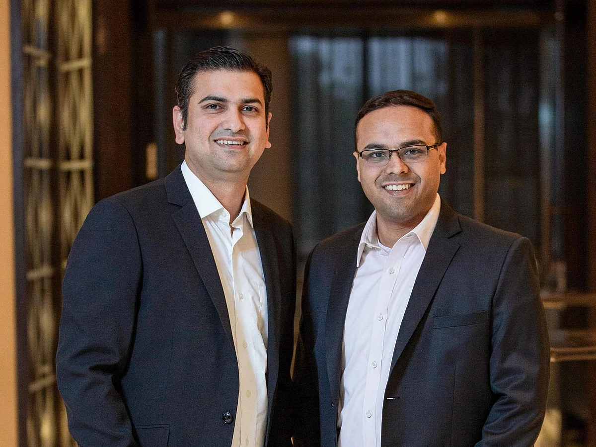 From left: Ravi Saraogi, and Umesh Sachdev, co-founders of Uniphore