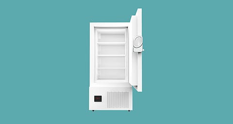 Godrej’s ultra-low temperature refrigerators, like this one, can store mRNA-based vaccines.