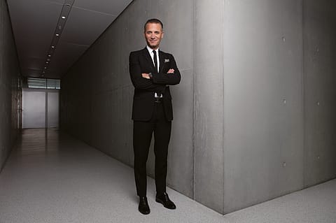 Raynald Aeschlimann, member of the Extended Group Management Board of the Swatch Group, and President of Omega.