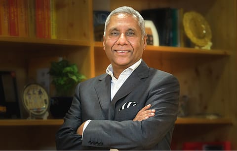 Deepak Bagla, who
heads Invest India, is
betting on ‘cooperative
competitive federalism’.