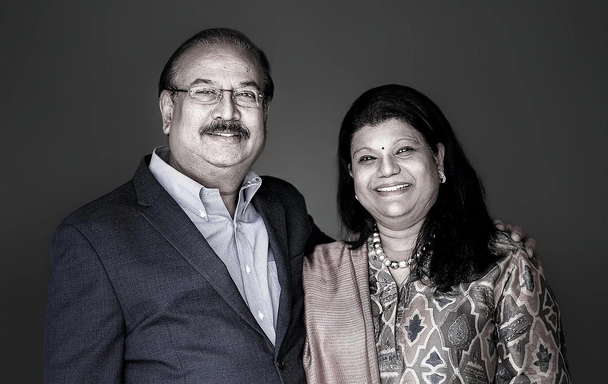 Krishna Ella, Chairman & Managing Director of Bharat Biotech International Limited, and Suchitra Ella, Joint Managing Director of Bharat Biotech.