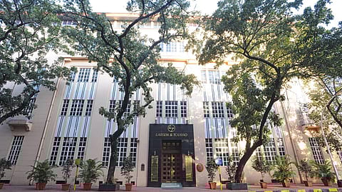 L&T shares gain 0.7% to ₹3,696.75 on the BSE