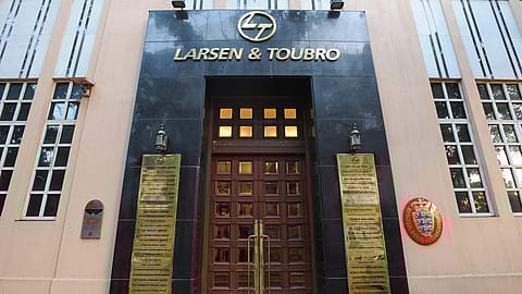 L&T shares drop 6.7% to hit an intraday low of ₹3,387.40 on the BSE