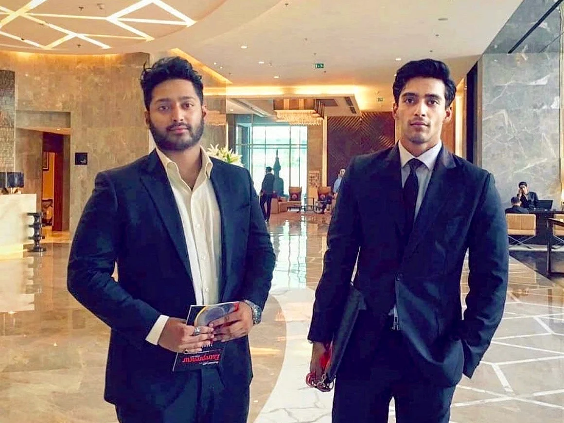 Siddhant (Right) and Yash Kalash, co-founders, Politiek app.