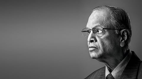 NR Narayana Murthy, co-founder, Infosys.