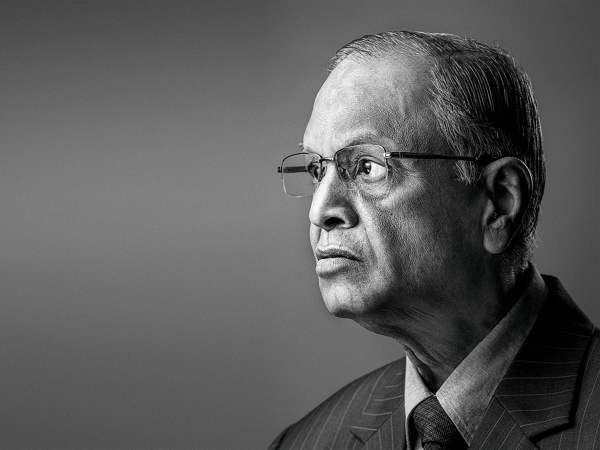 NR Narayana Murthy, co-founder, Infosys.