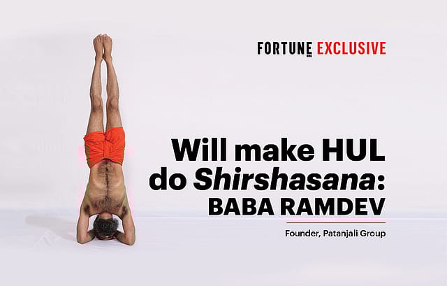 Will make HUL do Shirshasana, says Ramdev