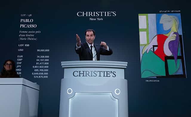 A Picasso, NFT star in Christie's H1 sales rise