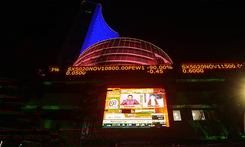 Shares of BSE dipped to the intra-day low of ₹2,612.10 on the NSE.