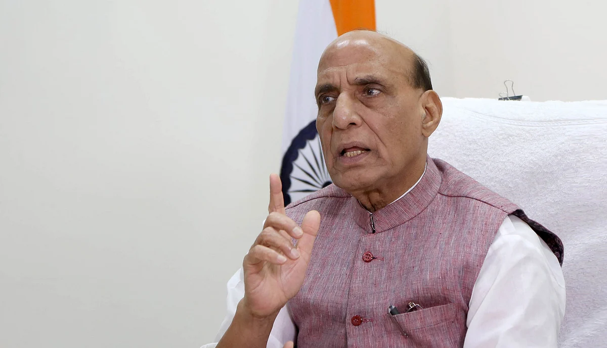 Defence Minister Rajnath Singh