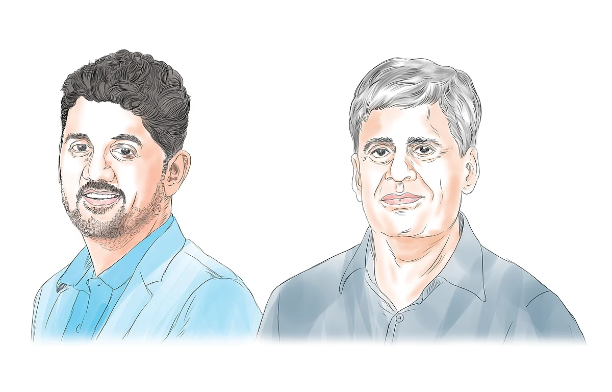 Point-Persons—From left: Amrish Rau and Lokvir Kapoor 