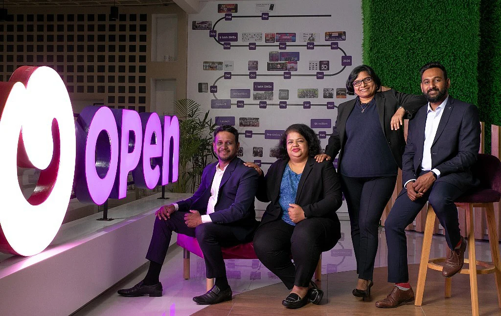 (L to R) Anish Achuthan (Co-Founder & CEO), Mabel Chacko (Co-Founder and COO), Deena Jacob (Co-founder & CFO), Ajeesh Achuthan (Co-founder and CTO) 