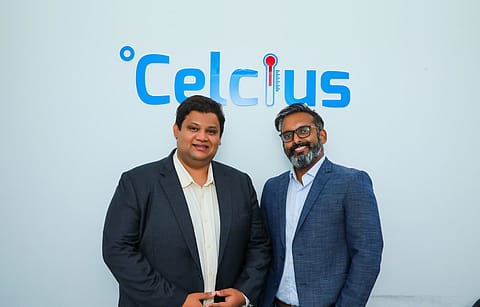 Co-founders Swarup Bose, CEO; Rajneesh Raman, COO.