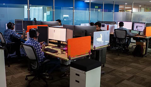 New export orders grew at the third-highest rate since the series began in September 2014, driven by rising global demand for Indian services.